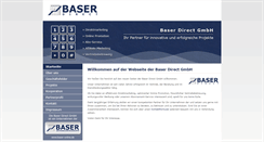 Desktop Screenshot of baser-direct.de